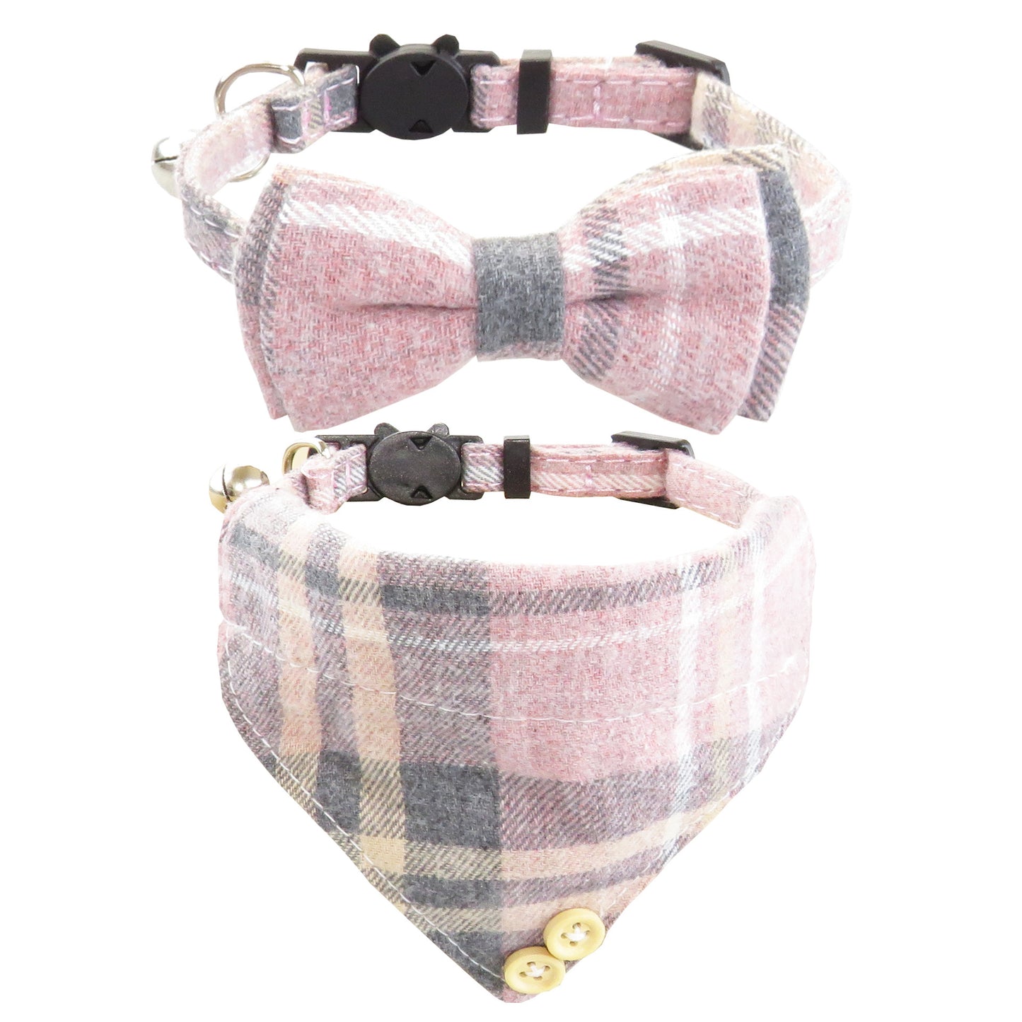Sakura Collar Duo Set in Pink
