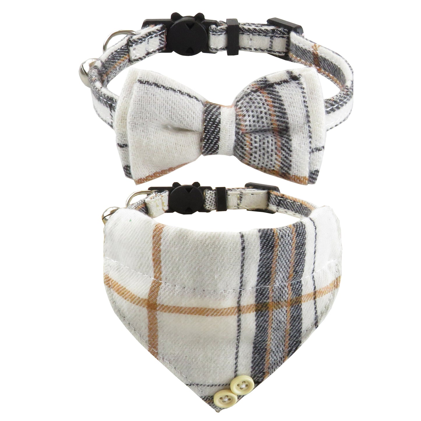 Sakura Collar Duo Set in Cream